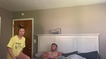 Wife's neighbor gets banged by her husband while she's away