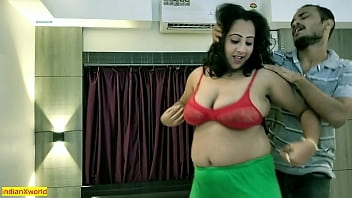 Super-sexy Indian housewife engages in sultry bang-out following a party, seized in high-quality viral flick