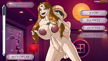 Anime-inspired pornography parody featuring one-piece bikinis