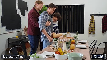 A super-fucking-hot fag intercourse unfolds as Nate Grimes and his buddies engage in raw, unbridled bang-out during a Friendsgiving gathering