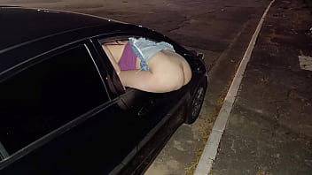 My wifey offers her rear to strangers for public rectal sex!