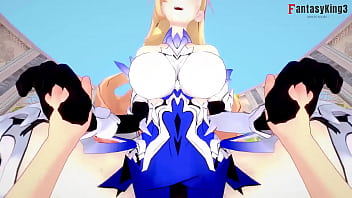 Bianka Ataegina Durandal's strong fucky-fucky sequence in Honkai Impact, free to observe