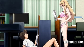 Erotic toon studio interns get torn up by their doll partners in uncensored movie