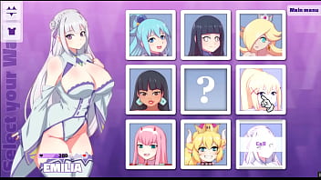 Emilia from Re Zero gets ultra-kinky in Waifu Hub flick