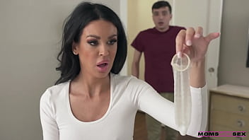 Point of view without a condom fucky-fucky with a huge-boobed stepmom Jamie Michelle