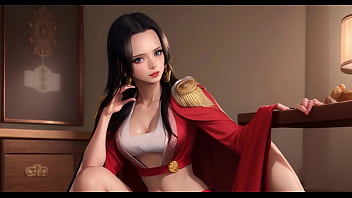 Dark haired bombshell in Three dimensional manga porn facial cum-shot jizm explosion