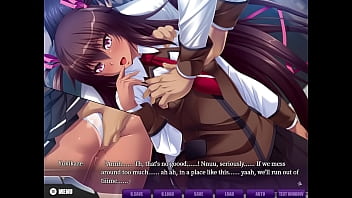 Yukikaze's softcore venture proceeds in the interactive anime porn game